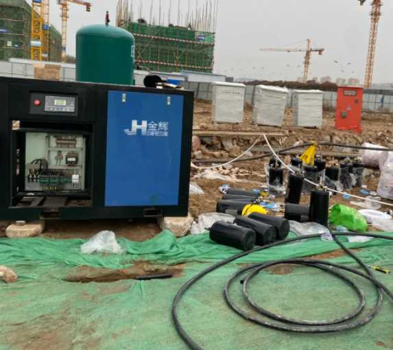 洛阳西工区气动降水