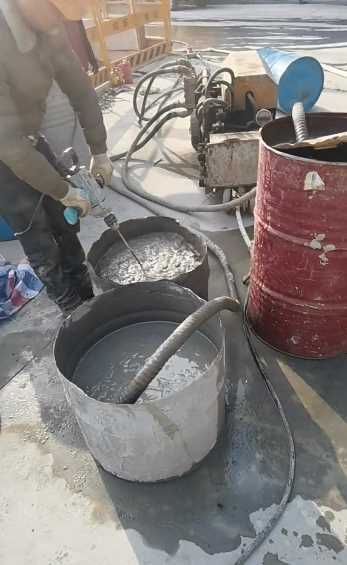洛阳西工区双液注浆