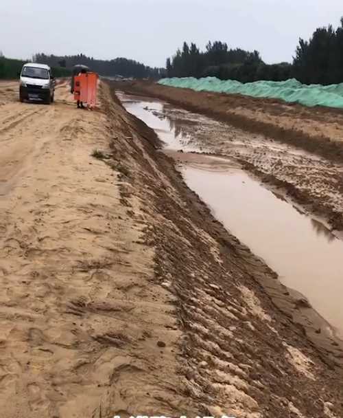 洛阳西工区河道降水